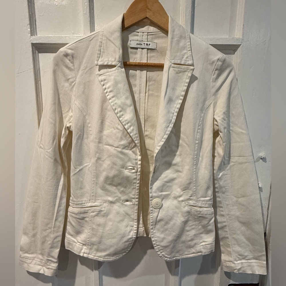 Zara Cream Women's Blazer